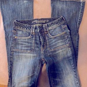 American Eagle bellbottoms